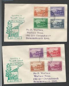 Norfolk Island FIRST DAY COVER  sc 1 - 12