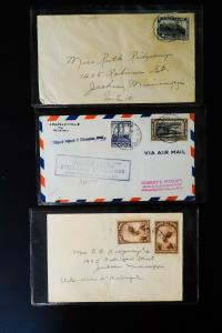 Belgium Congo Lot of 6 Very Clean Early Stamp Covers