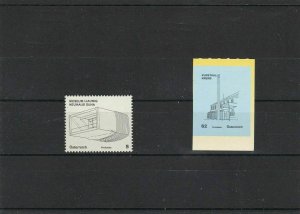 Austria Buildings Mint Never Hinged Stamps  ref R 16394