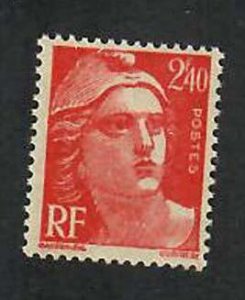 France; Scott 537; 1945;  Unused; NH