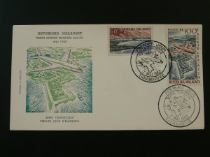 aviation aircraft FDC Madagascar 97129