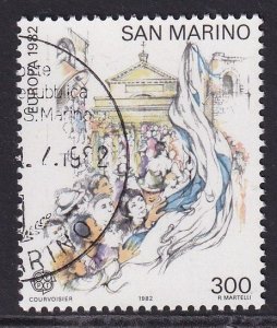 San Marino  #1019  cancelled  1982   Europa  300 l  convocation