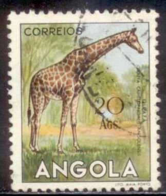 Angola 1953 SC# 381 Used E35