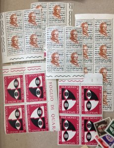 Italy & Vatican Mid/Modern Period MNH MH + Few Used (Many 100s) CP115