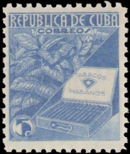 Cuba #356-358, Complete Set(3), 1939, Never Hinged