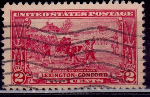 United States, 1925, Lexington - Concord Issue, 2c, sc#618, used