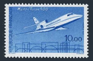 France 1980, MNH. Michel 2504. Mystere Falcon-900, 1985.