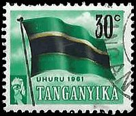 TANGANYIKA   #49 USED (3)