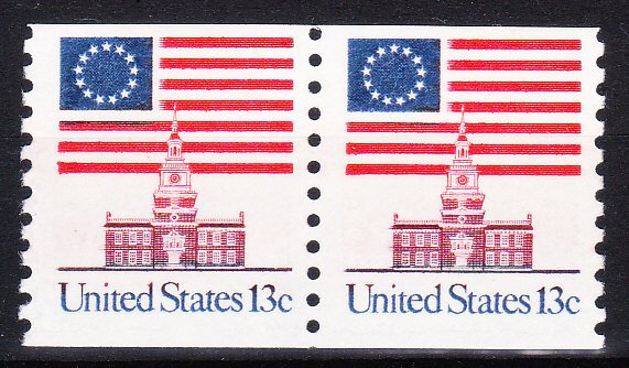 MOstamps - US Scott #1625 Mint OG NH Coil Pair - Lot # DS-5668