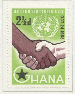 1958 GHANA 2 1/2d MH* Stamp A4P41F40137-