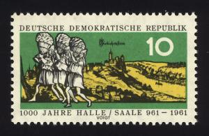 DDR Sc# Salt Miners & Castle Giebichenstein MNH