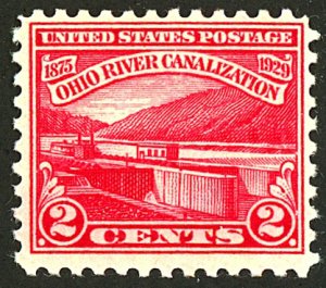 U.S. #681 MINT OG NH