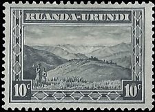 RUANDA-URUNDI   #38 MH (9)