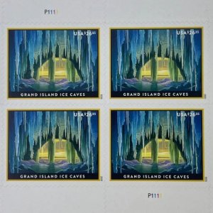 MONUMENT VALLEY Forever Stamps5 Panes of 4pcs,Grand Island Ice Caves, $26.35