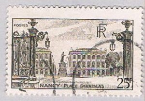 France 574 Used Stanislas Square 1 1946 (BP55010)