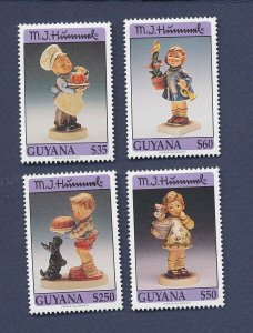 GUYANA - Scott 2795 / / 2702  - MNH - Hummel - 1994