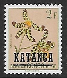 Katanga # 27 - Ansellia , overprint - MNH.....{KlBl25}