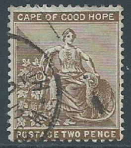 Cape of Good Hope, Sc #45, 2d Used