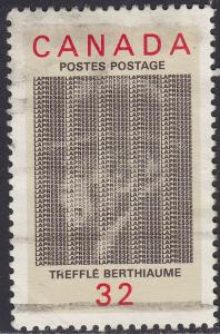 Canada 1044 USED 1984 Treffle Berthiaume 32¢