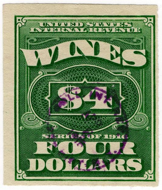 (I.B) US Revenue : Wines Duty $4.00