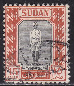 Sudan 104 Policeman 1951