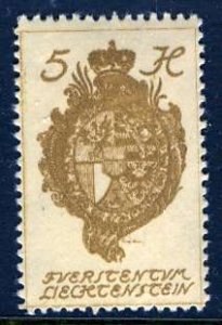 Liechtenstein; 1920: Sc. # 32: MNH Single Stamp