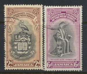 Jamaica  SG 149 - SG 150 set  - Used  -  see scan and details