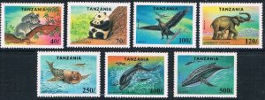 1994 Tanzania 1775-1781 Fauna 10,00 €