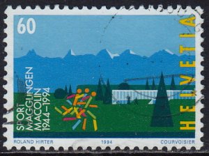 Switzerland - 1994 - Scott #938 - used - Swiss Sport School