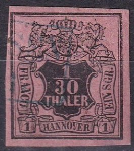 Hanover #3  F-VF Used CV $50.00 (Z6774)