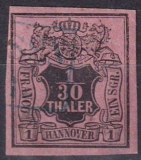 Hanover #3  F-VF Used CV $50.00 (Z6774)