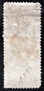 R53d - 40c - Inland Exchange - Silk - used - F - USA Revenue Stamp