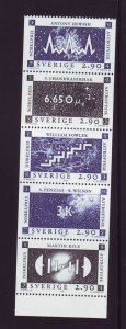 Sweden Sc 1665a 1987  Nobel Physics Prize stamp booklet mint NH