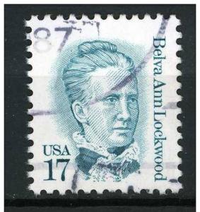 USA 1986 - Scott 2178 used - 17c, Belva Ann Lockwood 