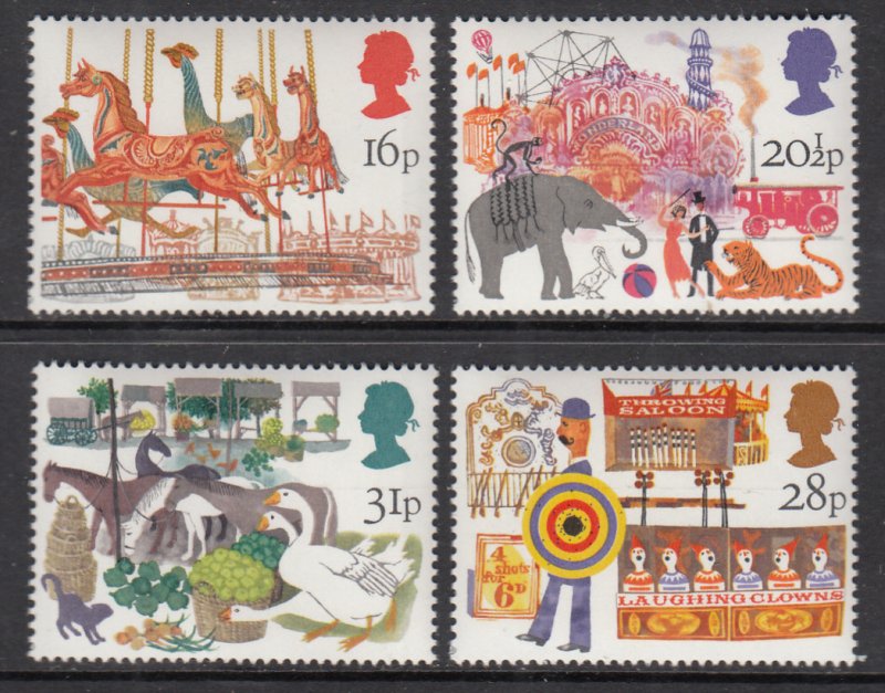 Great Britain 1031-1034 MNH VF