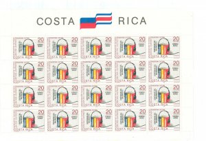 Costa Rica #C921a  Souvenir Sheet