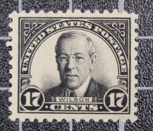 Scott 623 - 17 Cents Wilson - Nice Stamp MNH - SCV - $19.00