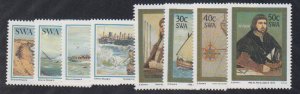 Southwest Africa - 1987-88 - SC 590-97 - NH - 2 complete sets