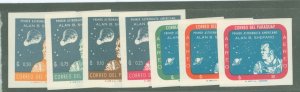 Paraguay #610-616 Mint (NH) Single (Complete Set)