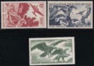 French Guiana 1947 SC C18-C20 Mint Set 