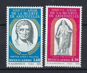 Mexico C579-80 MNH 1978 set (an9668)