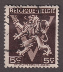 Belgium 322 Lion Rampant 1944