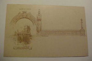TIMOR PICTORIAL POSTAL CARD   1895  UNADDRESSED