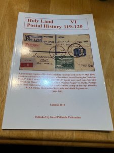 Israel Holyland Postal History Journal #119-20 Summer 2012!!