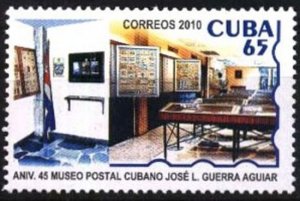 CUBA Sc# 5044  POSTAL MUSEUM HAVANA Philately stamp collecting 2010 MNH mint