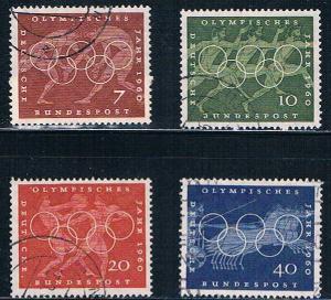 Germany 813-16 Used set Sports Scenes (GI0641P185)+