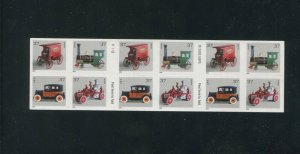 2003 US Antique Toys Postage Stamp #3645h Convertible Pane Die Cut Misperf Error