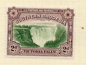 Southern Rhodesia 1935-39 Vic. Falls Issue Mint Hinged 2d. 294156