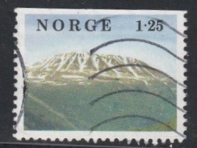 Norway # 730, Landscapes - Mountains, Used,