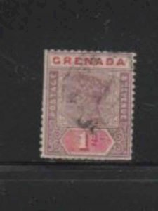 GRENADA #40 1895 1p QUEEN VICTORIA F-VF USED d